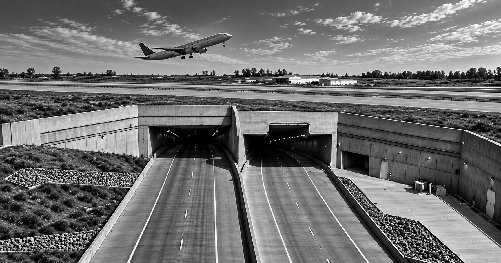 Lindbergh Tunnel - Lambert Airport in St. Louis, Missouri