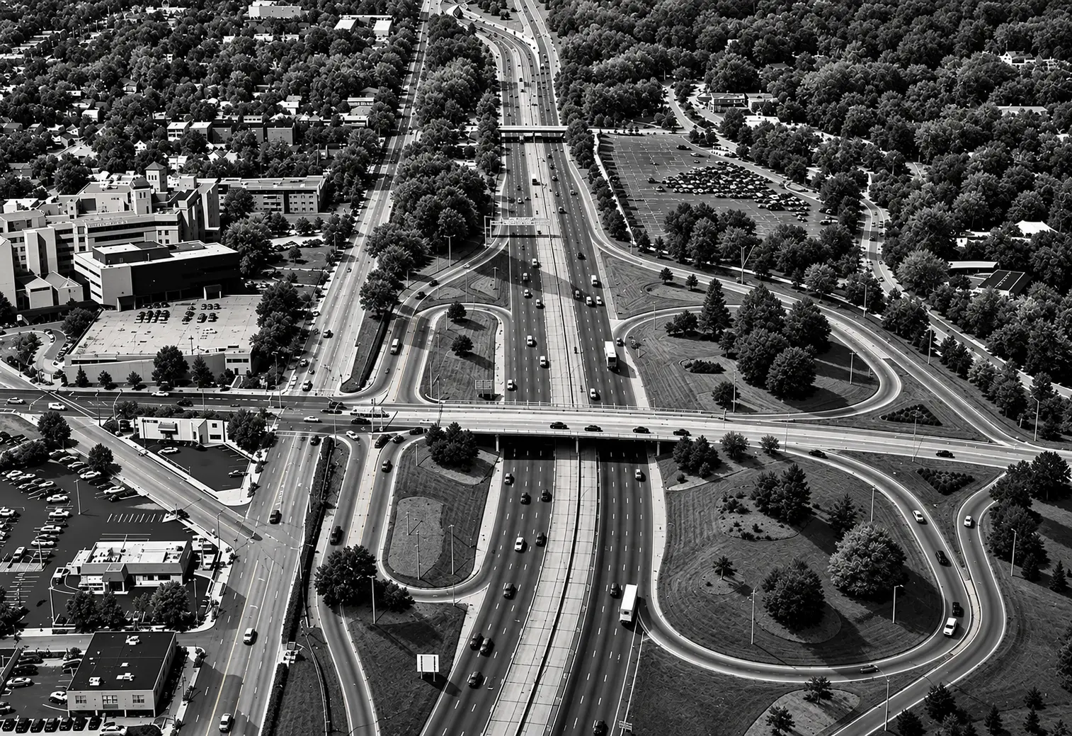 Highway 40 Expansion - Brentwood Flyovers in St. Louis, Missouri